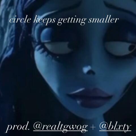 circle keeps getting smaller