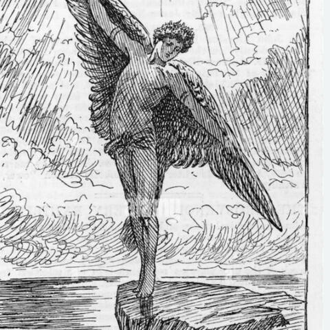 The boy who flew to high to the sun came crashing down