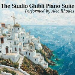 Ponyo on the cliff by the sea (From "Ponyo")