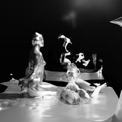 a point appears as a line