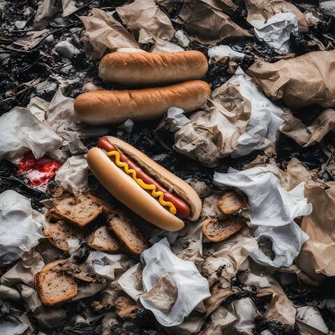 garbage hot dog