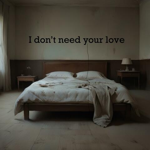 i don't need your love