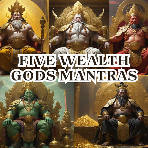 Five Wealth Gods Mantras