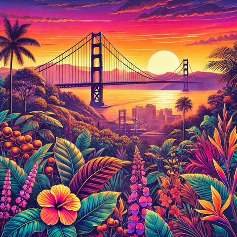 Colombian Sunset In San Francisco