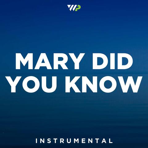 Mary Did You Know (Instrumental)