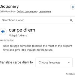 Carpe diem fr333style^