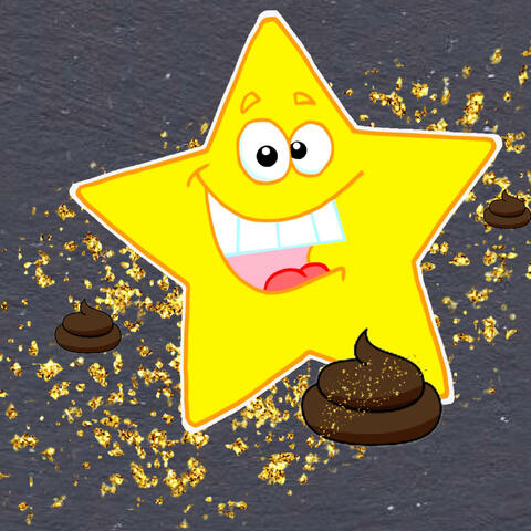 Twinkle twinkle little star is pooping glitter