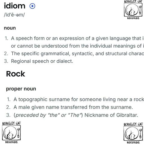 Idiom Rock