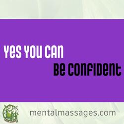 Be Confident
