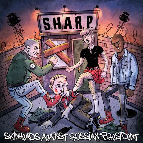 Гонар альбо Смерць / Death Before Dishonor from S​.​H​.​A​.​R​.​P. (Skinheads Against Russian President) Compilation