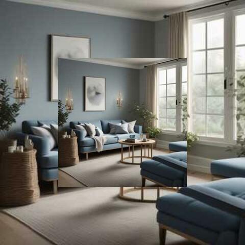 Lounge in Blue