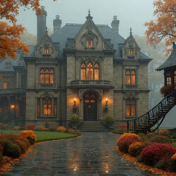 Autumn Reflections on the Distant Past | Rain