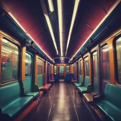 U-Bahn Fahrt