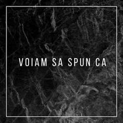 VOIAM SA SPUN CA...