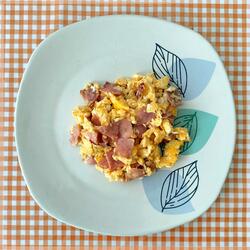 Huevo con Jamón