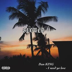 I need yo love (SLOWED)