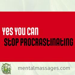Stop Procrastinating
