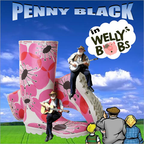 Penny Black In Welly Bobs