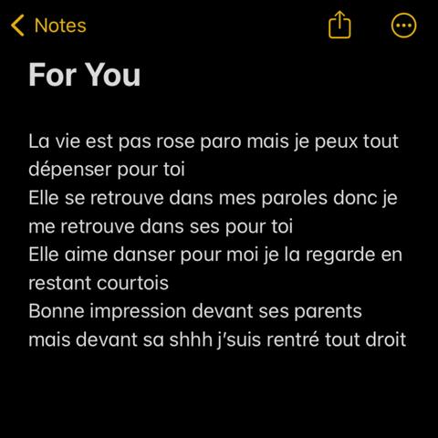 For You