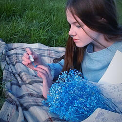 Blue