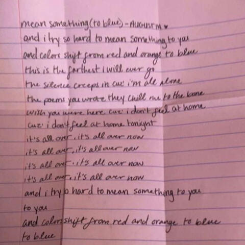 Mean Something (Maggie's Version - Acoustic)
