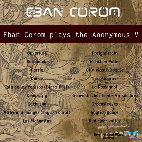 Eban Corom plays the anonymous V
