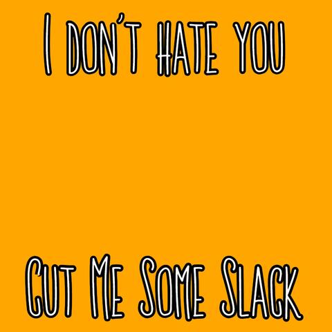 I don't hate you