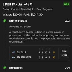 parlay hit