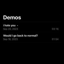 Would I Go Back To Normal ?
