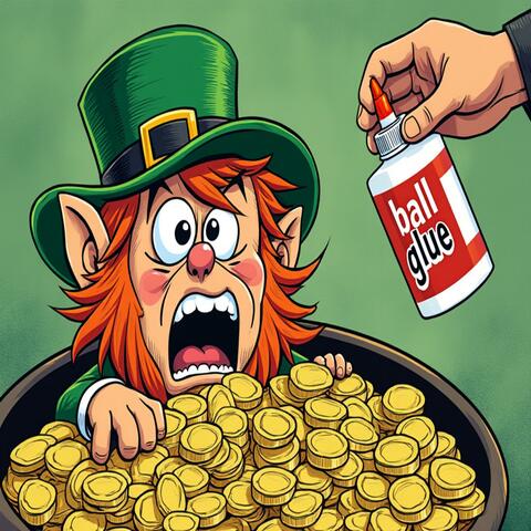 Gluing Leprechaun Balls Together to Make Four-Leaf Testicles for Good Luck
