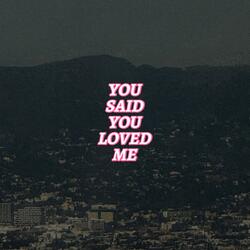You Said You Loved Me