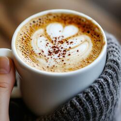 How about a sweet latte when you're tired?