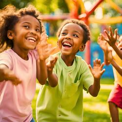 Kids, Clap your Hands and Let's Play Together (Piano, Drums, Happy)