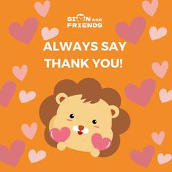 Always Say Thank You