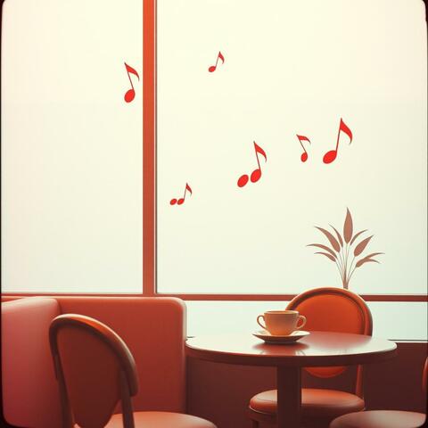 朝のカフェテリア