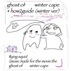 Ghost of winter cape