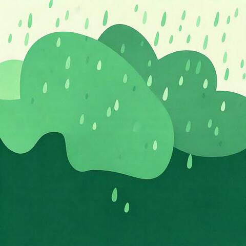 Rain in Forest Cabin