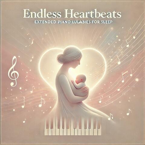 Endless Heartbeats: Long Piano Lullabies for Sleep with slow hearbeat