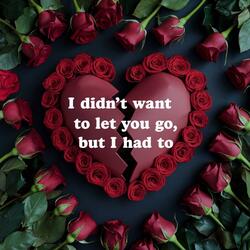 I Didn't Want To Let You Go, But I Had To