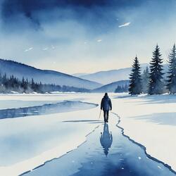 "Frozen Echoes" (얼어붙은 메아리)남자보컬