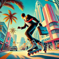 Skating to the Office