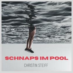 Schnaps im Pool
