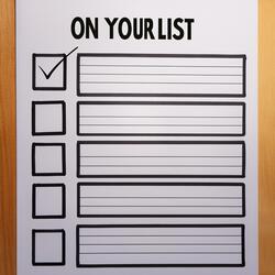 On Your List