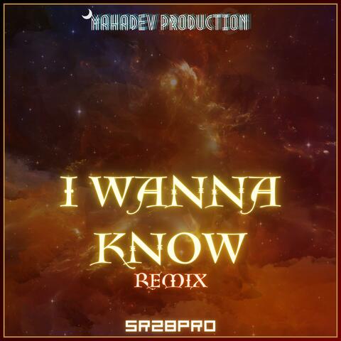 I WANNA KNOW (REMIX)