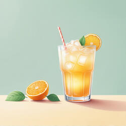 オレンジソーダの午後