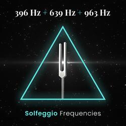 Solfeggio Tuning Fork Sound Bath (396Hz + 639Hz + 963Hz)