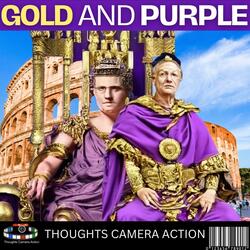 GOLD AND PURPLE