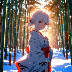 Sakura In The Frost