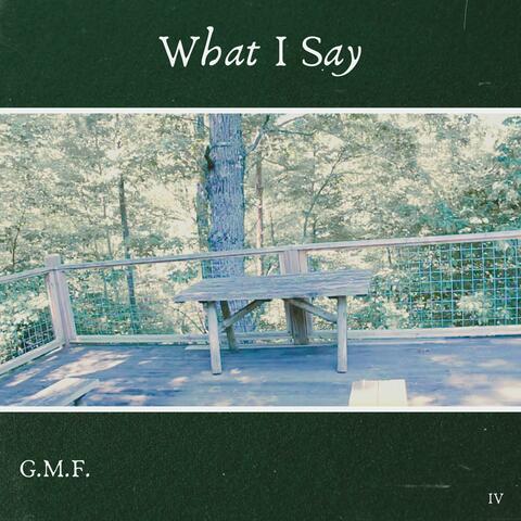 What I Say