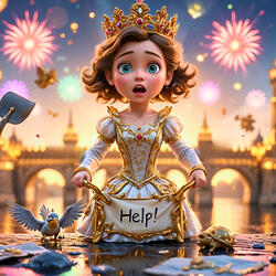 London Bridge Is Falling Down Nursery Rhyme (Disney Version)